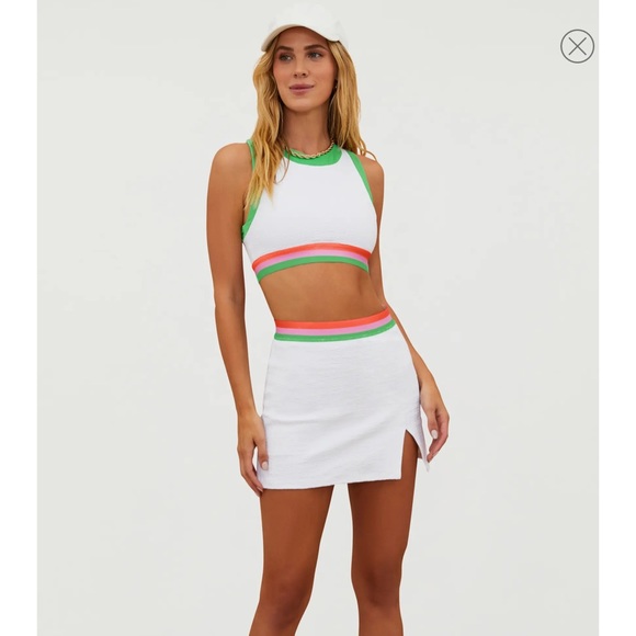 ISO Beach Riot Shore Active Set in Island Breeze Size S or M - Picture 2 of 3